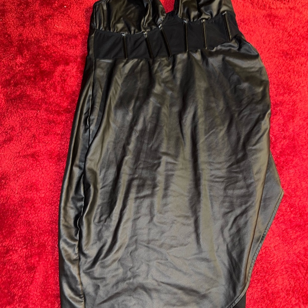 Black Strapless Dress
